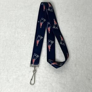 New England Patriots Blue Lanyard